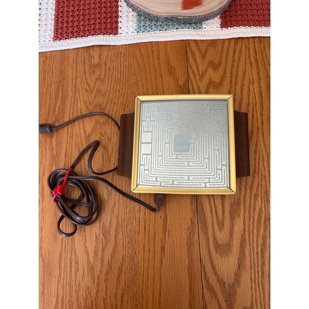 Vintage Salton Hotray Electric Warming Tray – Mid‑Century Modern – Works